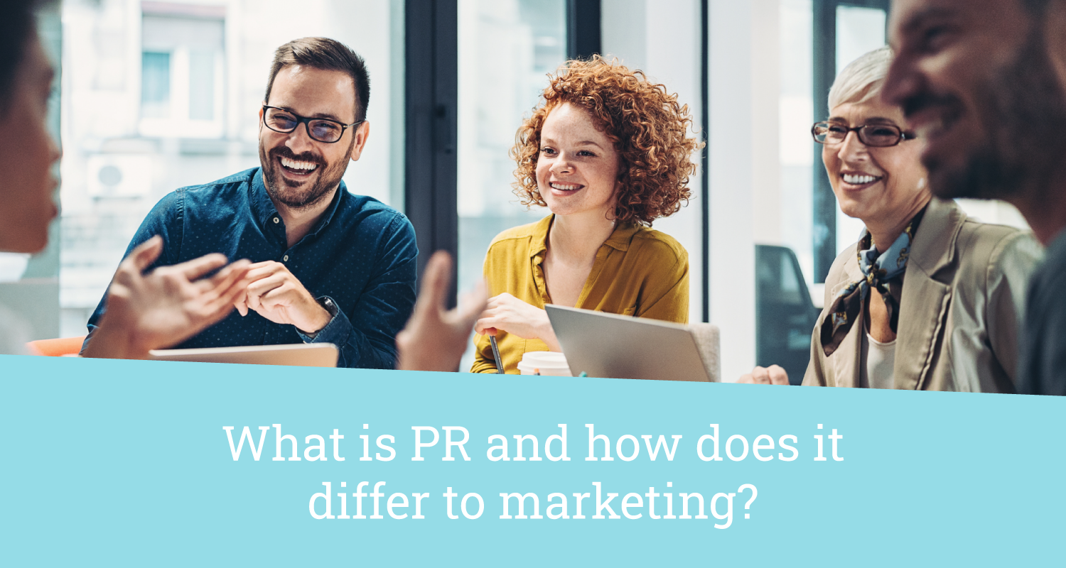 Write Away Communication. What is PR and how does it differ to marketing?